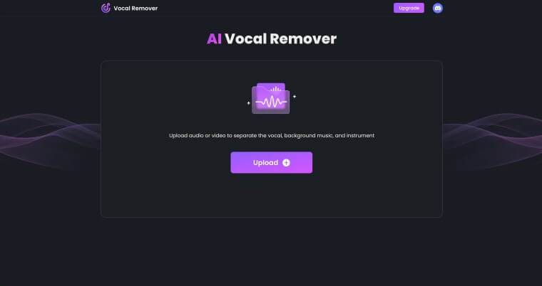 topmediai vocal remover step 1