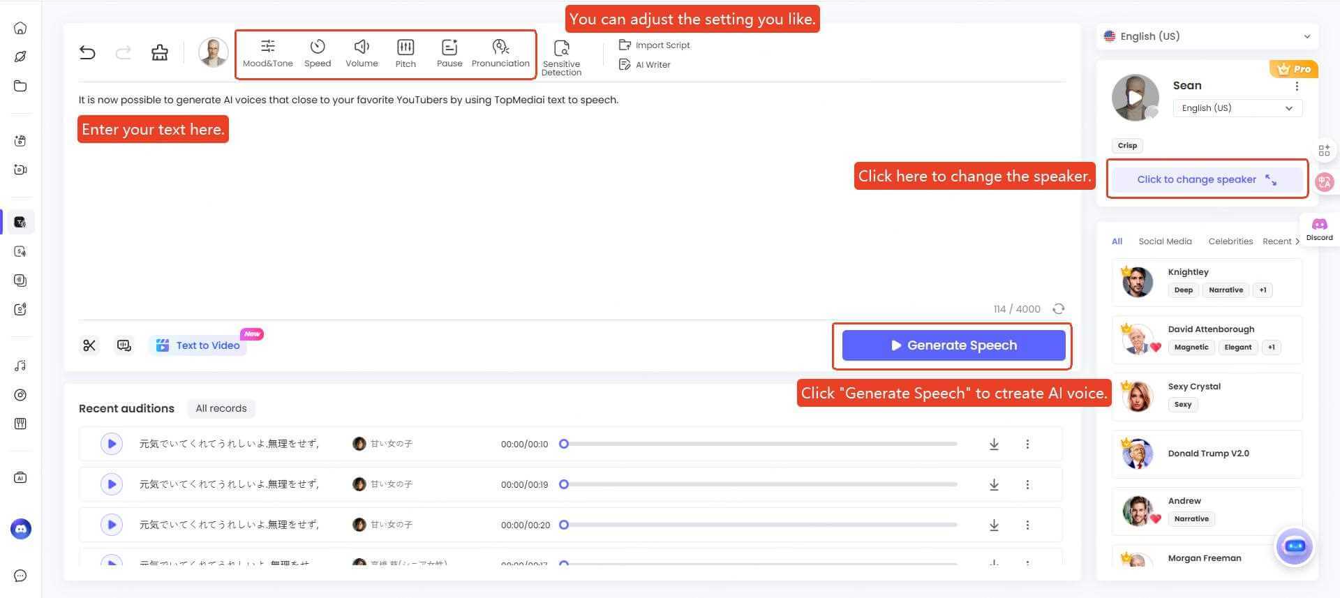 topmediai sidhu ai voice