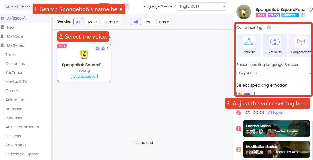 spongebob text to speech website