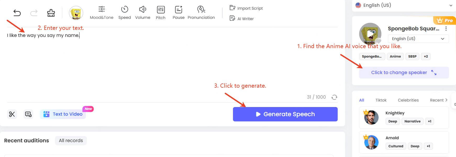 topmediai text to speech guide
