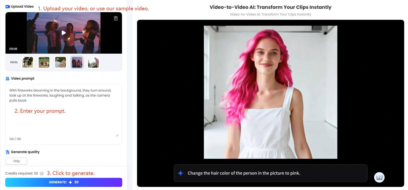 topmediai video style transfer
