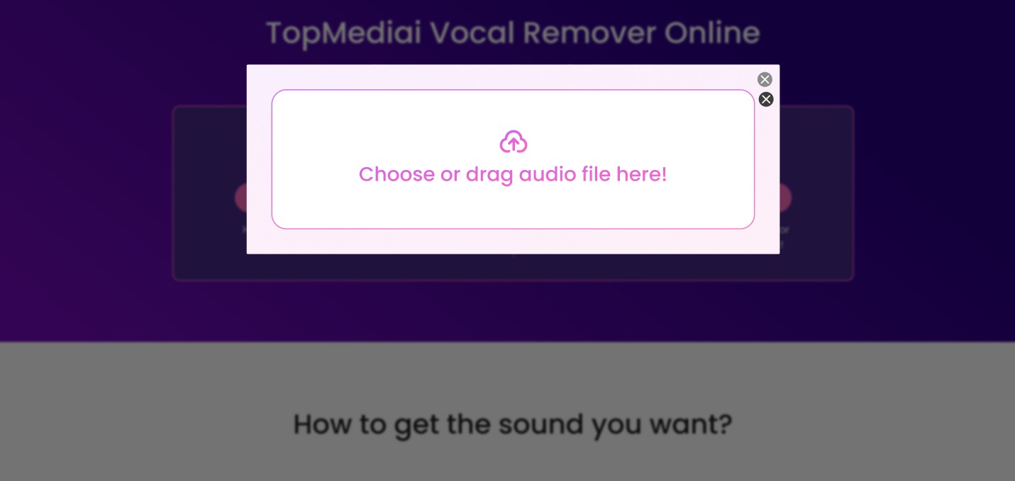 topmediai-vocal-remover-online-import-audio