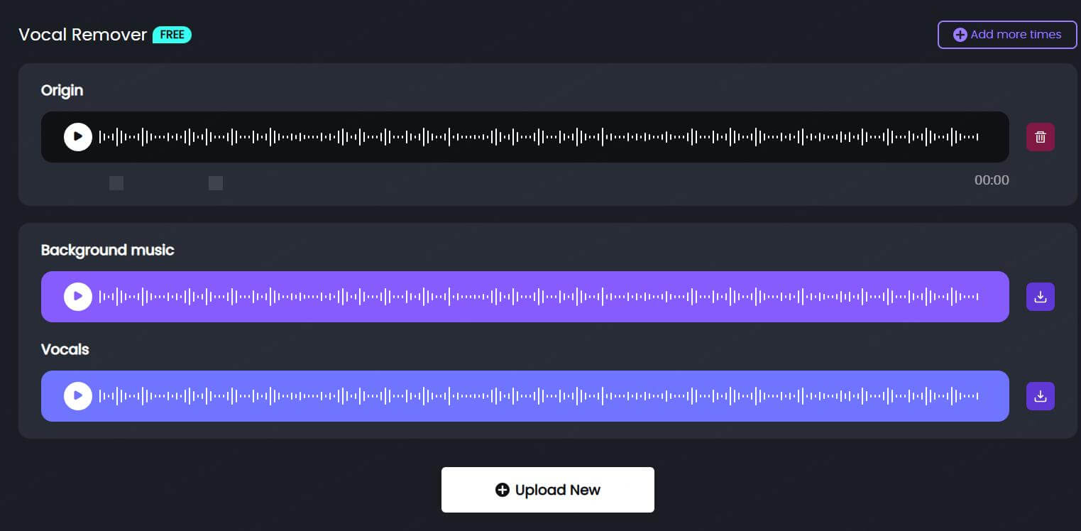 topmediai vocal remover step 3