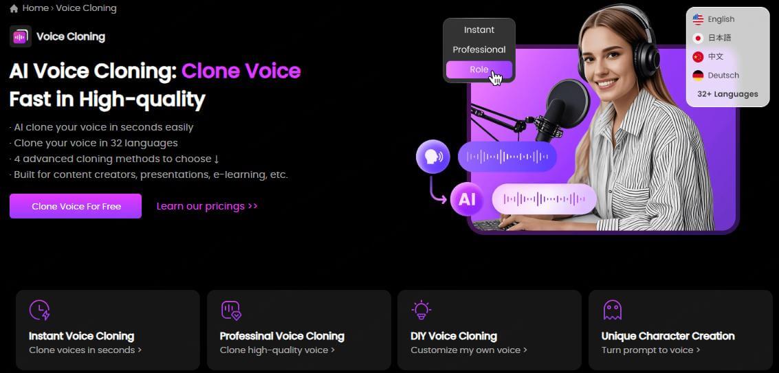 Augie lets you make videos with an AI clone of your own voice