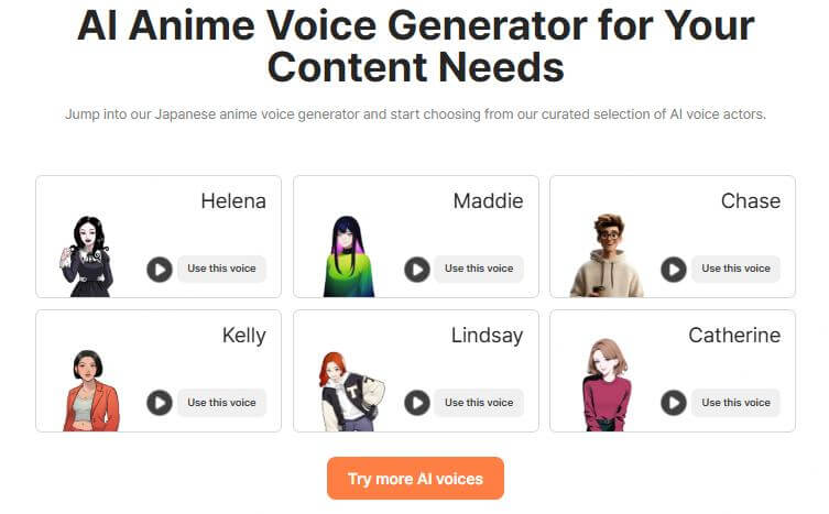 typecast anime ai video generator