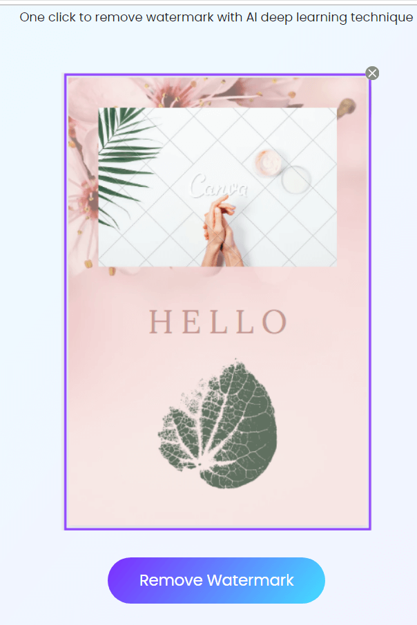 upload canva image