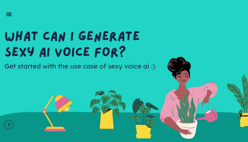 use-case of sexy ai voice