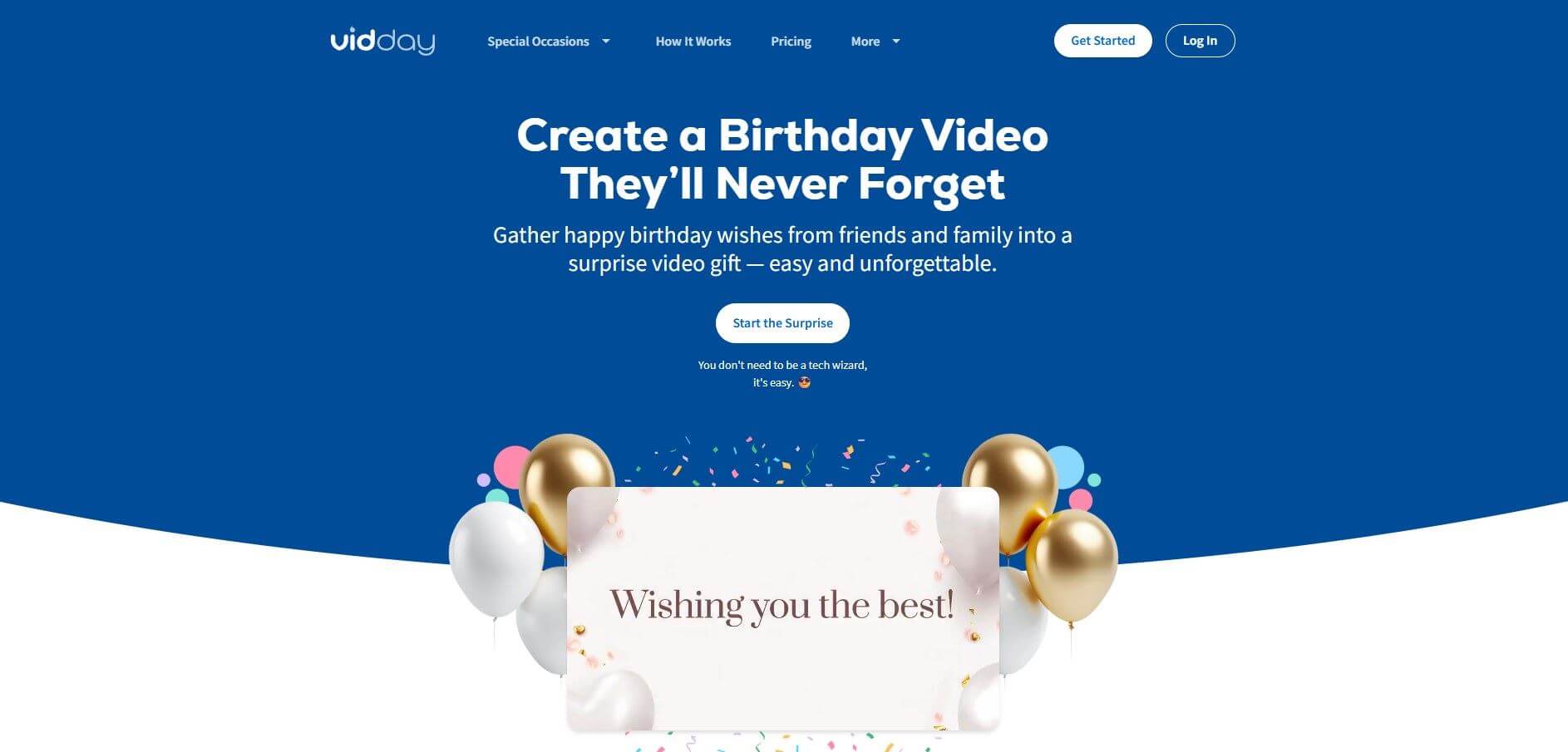 vidday birthday video maker