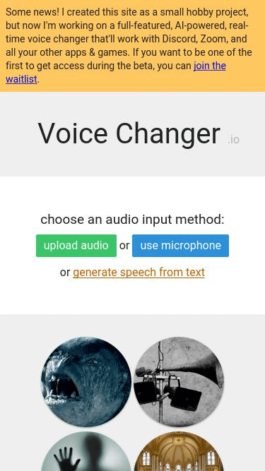 voice Changer io