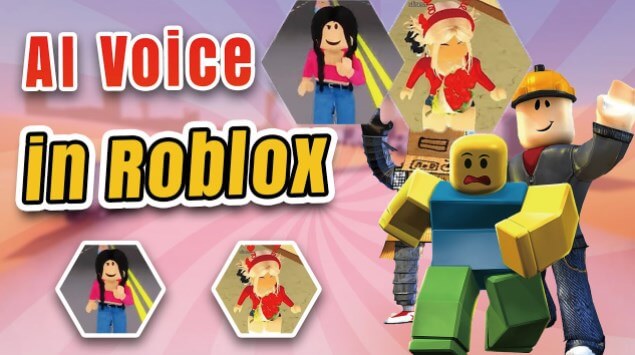 Download Dazzling Roblox Avatar In Action Wallpaper