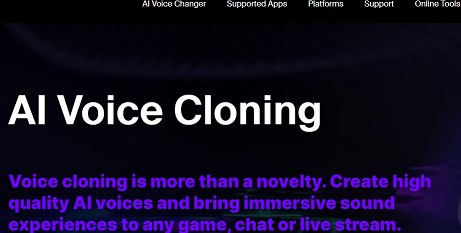 voice.ai cloning