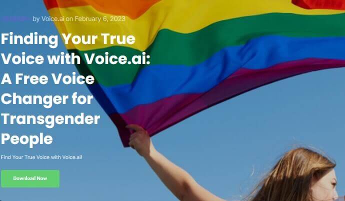voice.ai gender voice changer