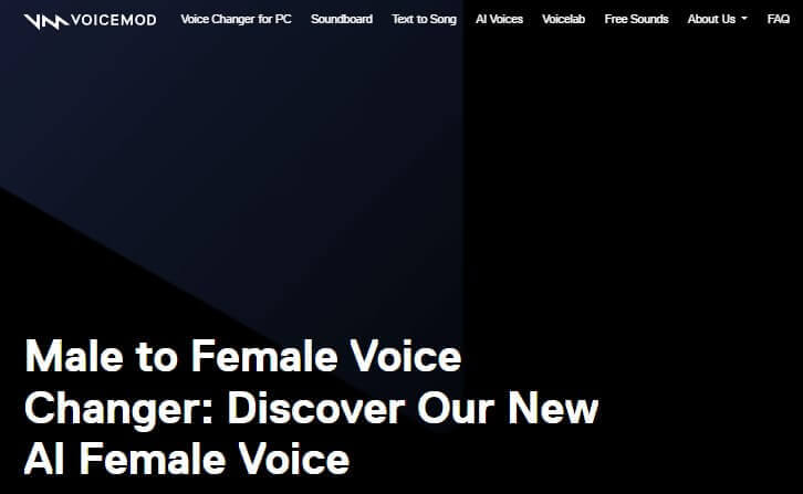 	voicemod ai female voice changer