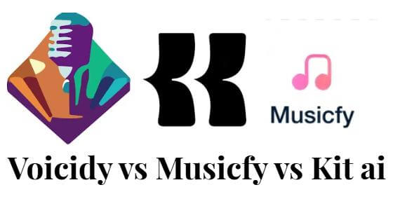 voicidy vs musicfy vs kits ai