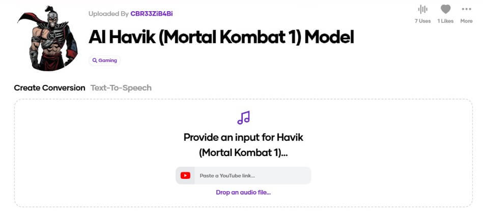 mortal kombat voice generator