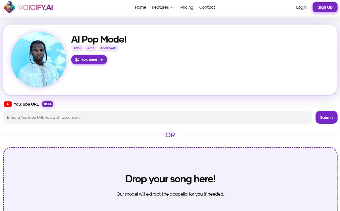 Voicify - AI Voice Generator App UI Kit