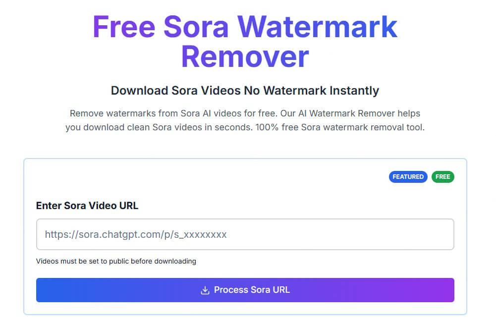 watermark removersora