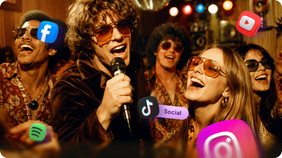 Social Videos Powered by Original Music