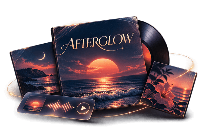 album cover and matching release artwork