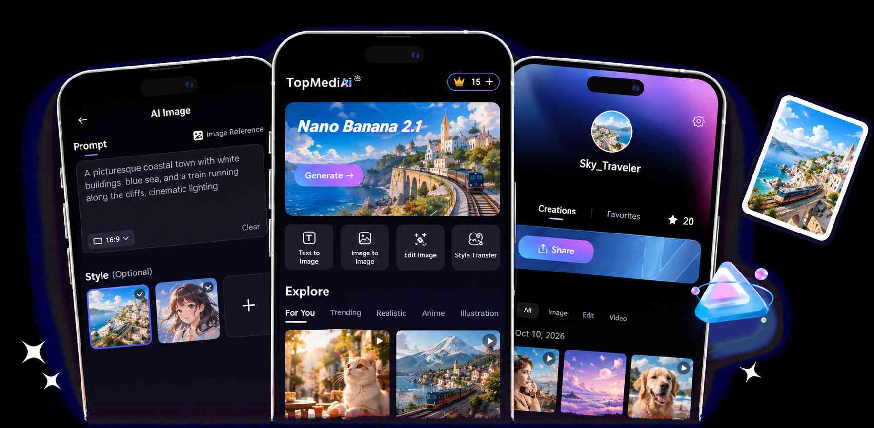 TopMediai image creation