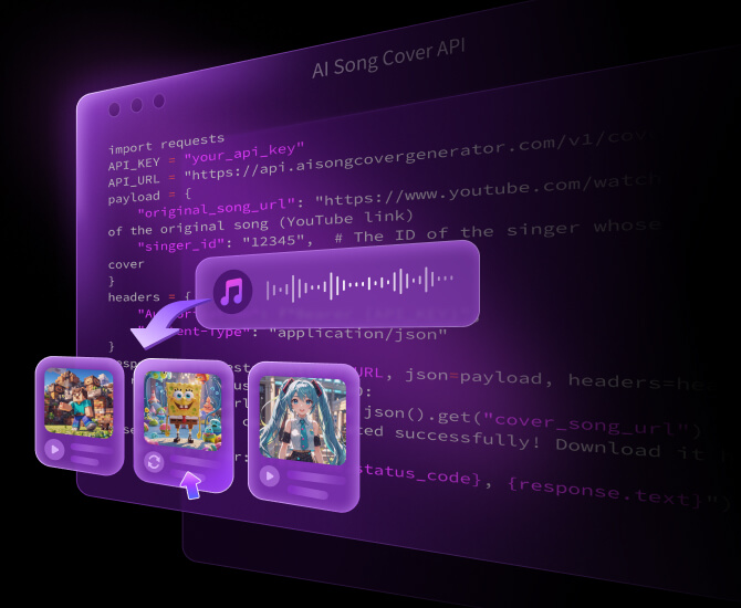 AI Song Cover API Banner