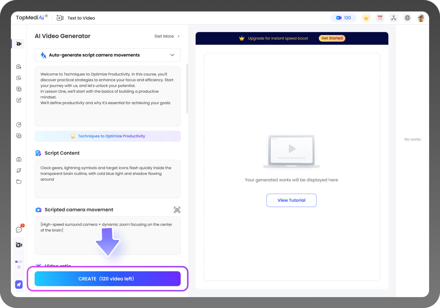 Click to Create AI Video
