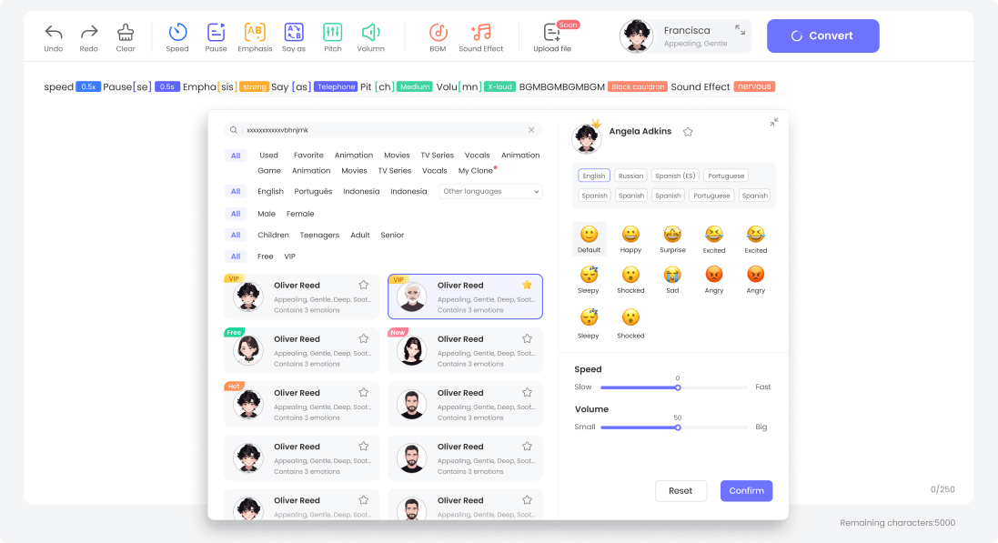 acapela high quality text to speech voices