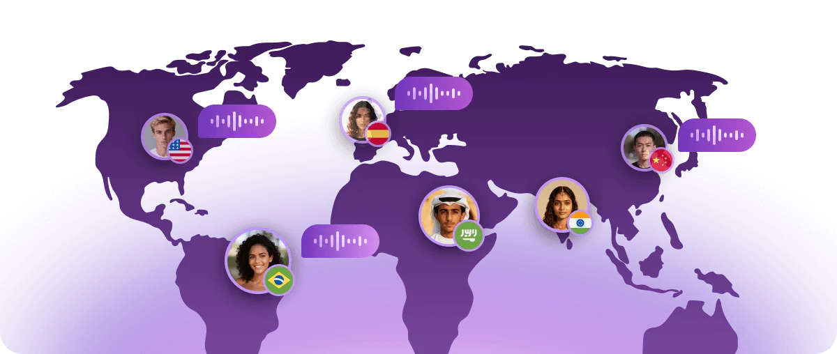 190+ Languages & Accents