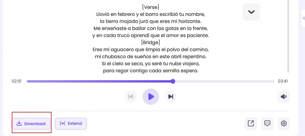 Descargar canción