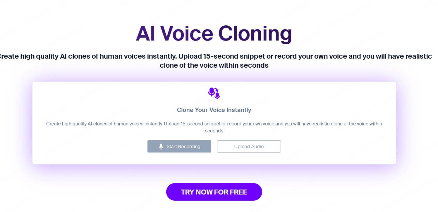 Voice.ai: clonar voz IA online