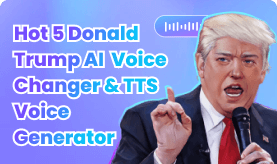 Los 5 mejores modificadores de voz con inteligencia artificial y generadores de voz TTS de Donald Trump