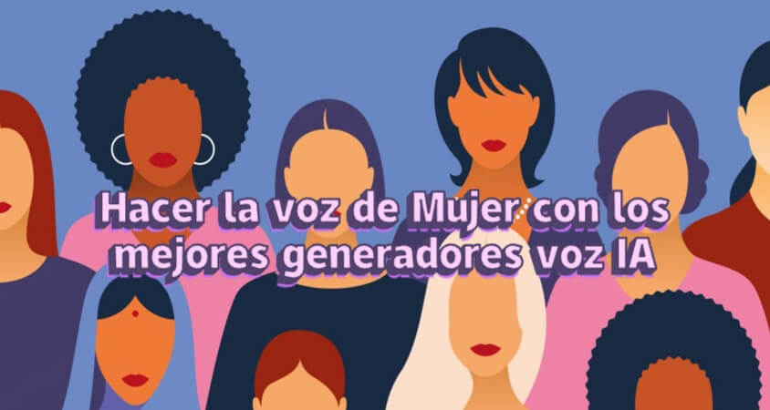 generador texto a voz para la voz de femenina
