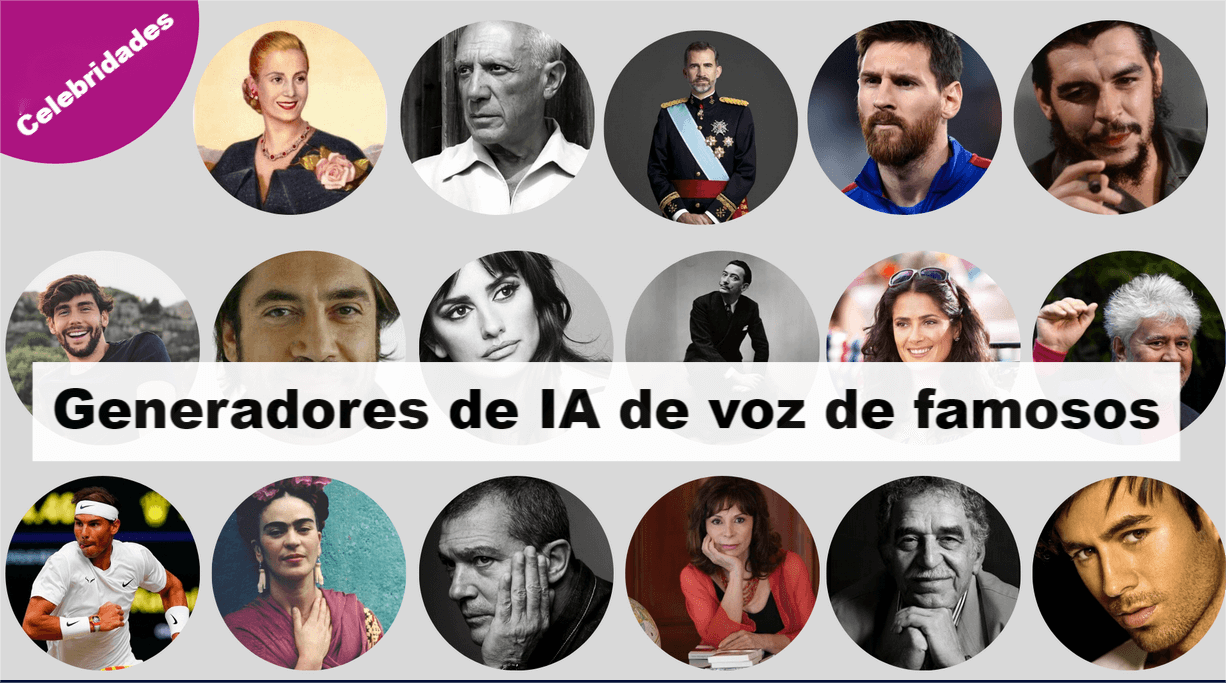 voz IA de famosos