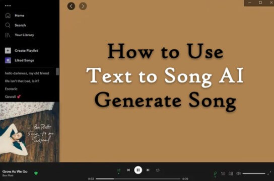 Tutorial rápido del generador de música con IA: cómo usar texto para crear canciones Generar canciones con IA