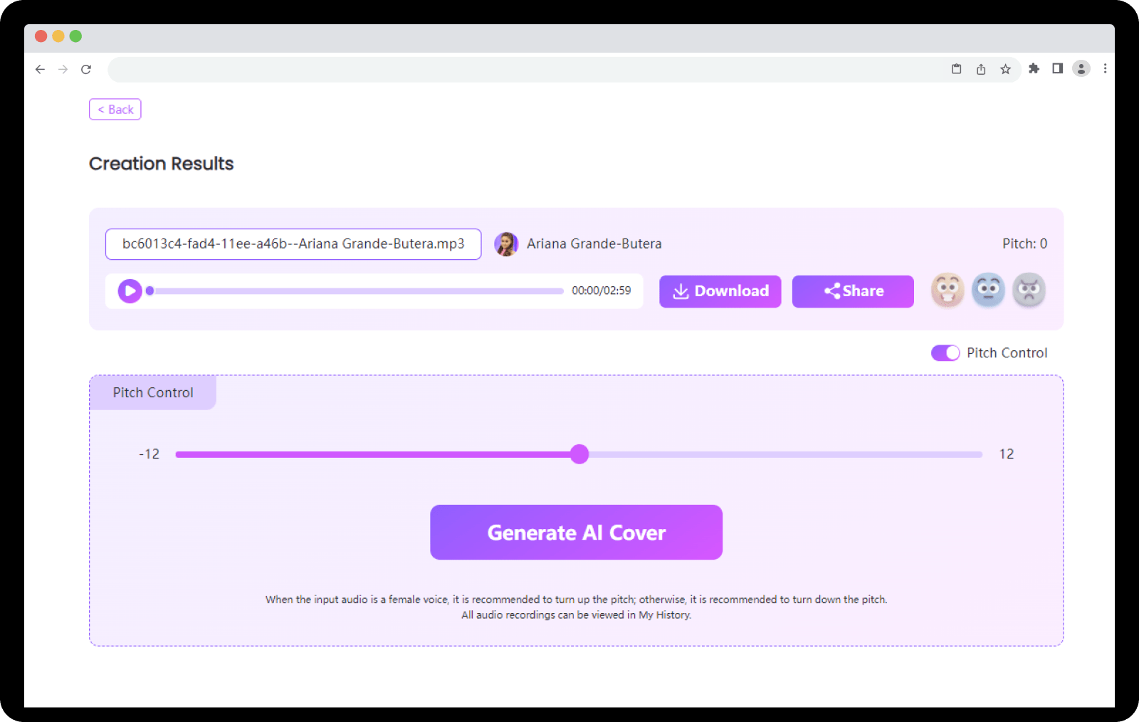 Paso 3: Vista previa y descarga