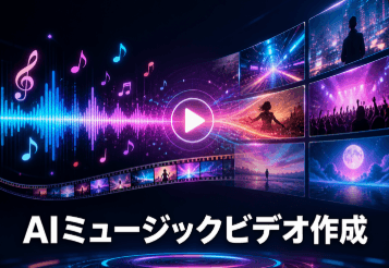 AIミュージックビデオ作成｜無料でMVを自動生成ツール