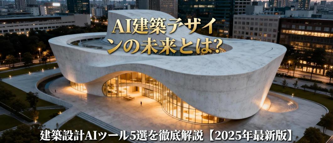 AI建築デザイン