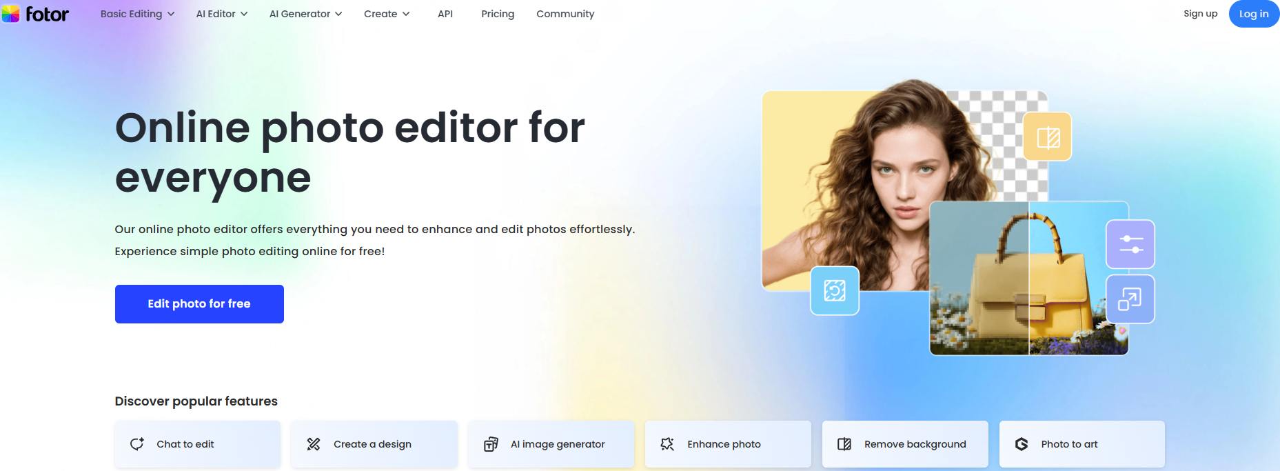PhotoDirectorでAIアートを作成