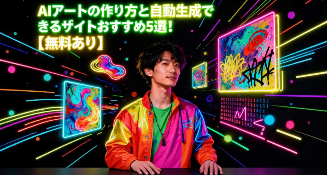 AIアート写真を作成