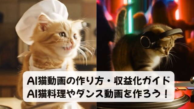 ai猫動画の作り方