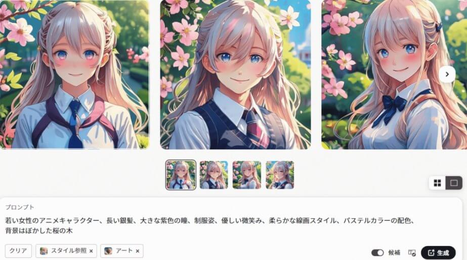 adobeでaiキャラクターを作成