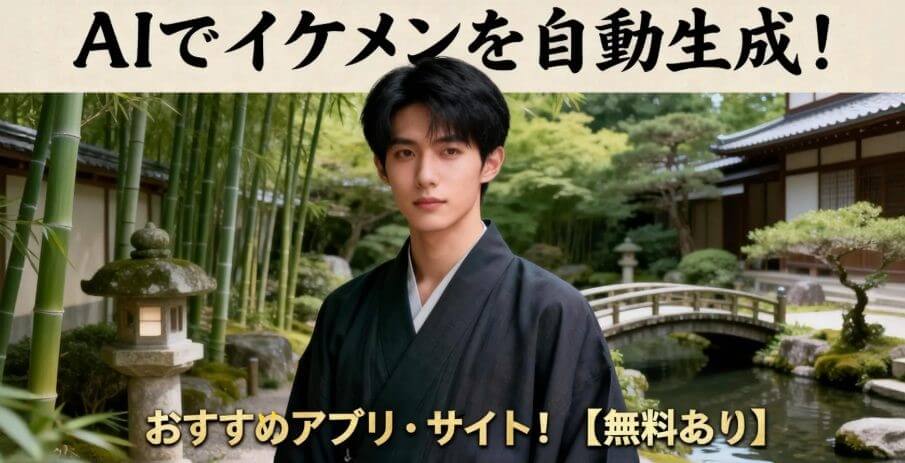 aiでイケメン動画を生成」