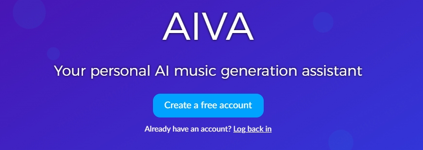自動編曲サイトAIVA