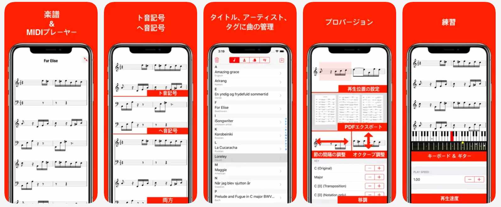chord trackerで楽譜を作る