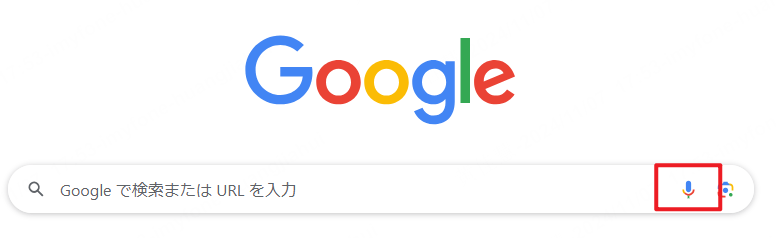 google音声検索アイコン