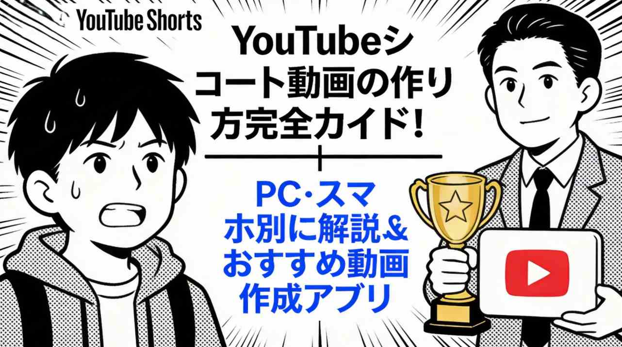 YouTubeショートをTopMediaiで作成