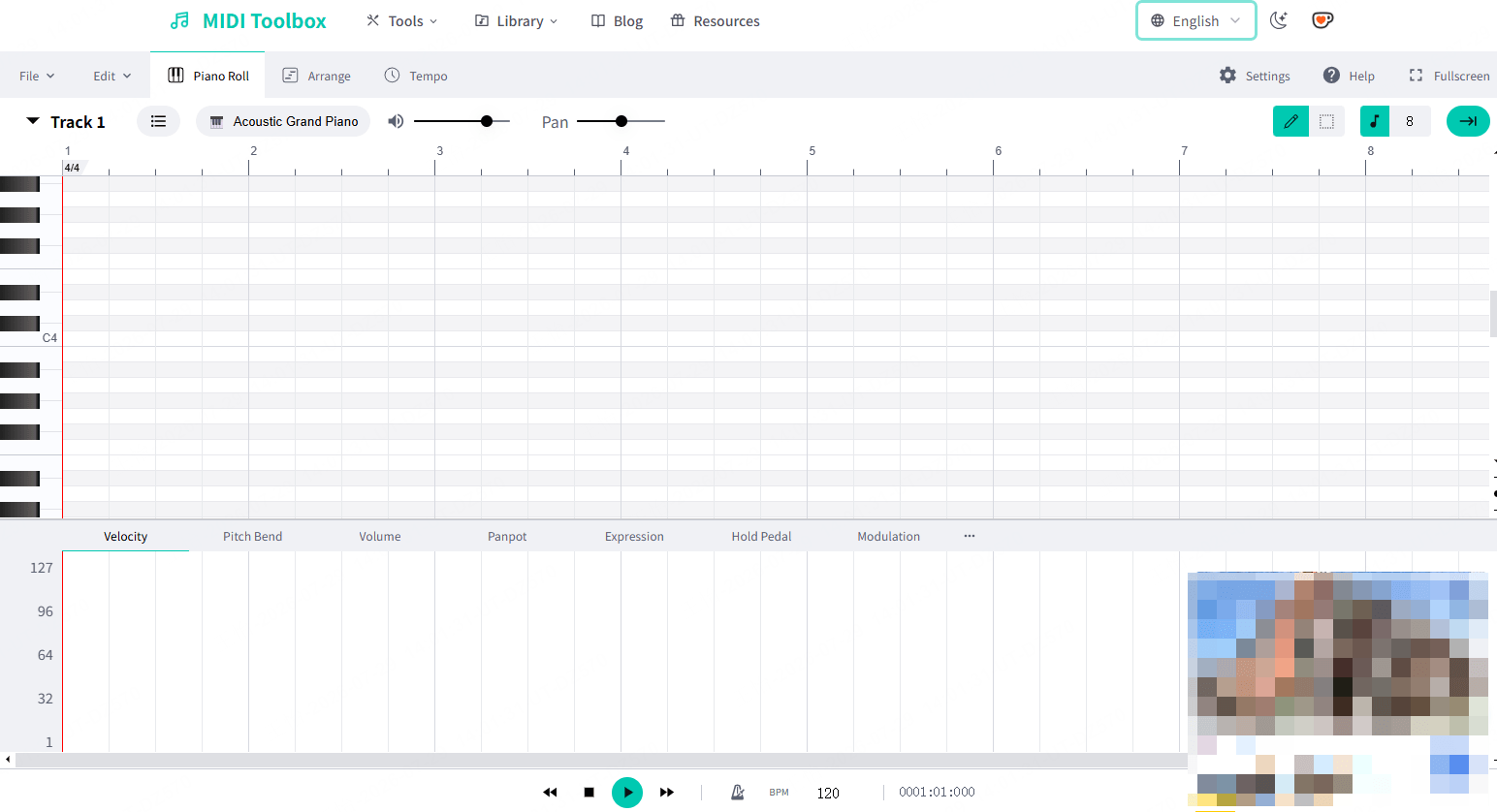 MIDI ToolboxでオンラインMIDI編集