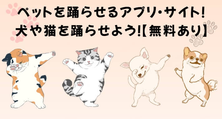 ペットを踊らせる