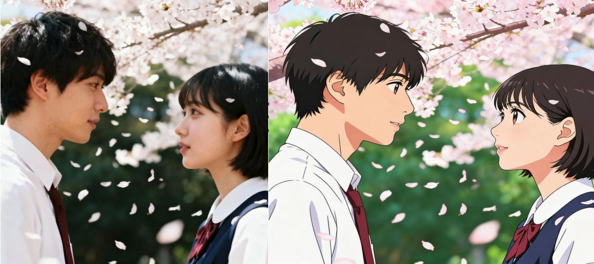 TopMediai アニメ風画像