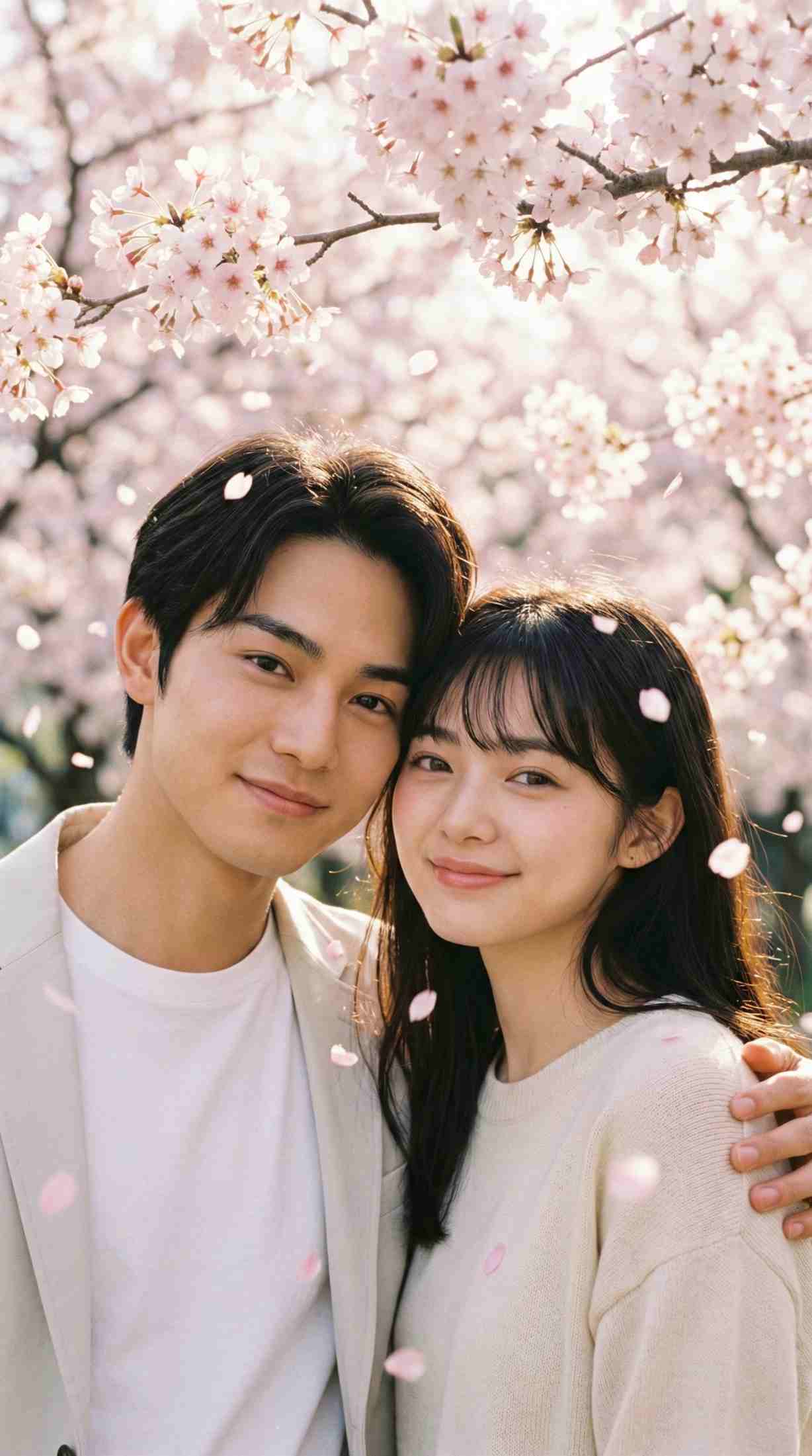 TopMediaiで生成したカップルのAI写真・イラスト